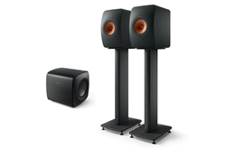 KEF LS50 Wireless II + KC 62 Subwoofer + S2 Stands