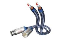 Inakustik Premium NF-XLR -Stereo Audio Kabel, 0,75 m