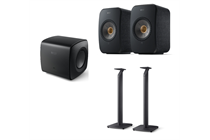 KEF LSX II Lautsprecher+ KC 62 Subwoofer + S1set