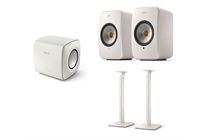 KEF LSX II aktiv Lautsprecher+ KC 62 Subwoofer + S1