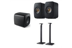 KEF LSX II aktiv Lautsprecher+ KC 62 Subwoofer + S1