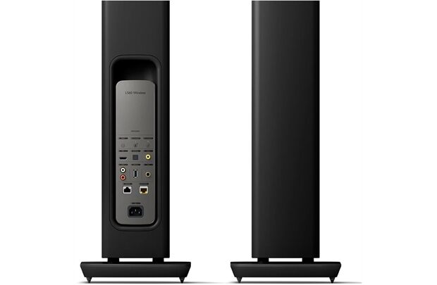 KEF LS60 Wireless aktiv Lautsprecher + KC 92 Subwoofer