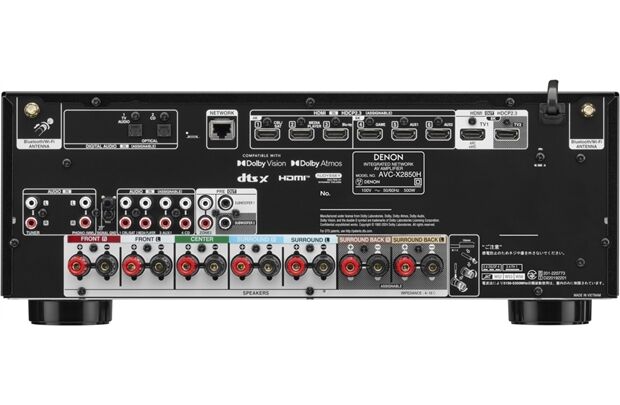 Denon AVR-X2850H 7.2 AV Receiver, HEOS™