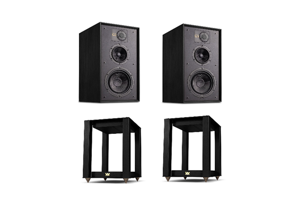 Wharfedale Linton 85 -Paar + Stands, Regallautsprecher, Set