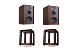 Wharfedale Linton 85 -Paar + Stands, Regallautsprecher, Set (walnuss)