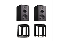 Wharfedale Linton 85 -Paar + Stands, Regallautsprecher, Set