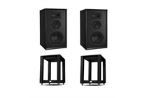 Wharfedale Super Linton -Paar + Stands,Regallautsprecher, Set