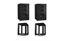 Wharfedale Super Linton -Paar + Stands,Regallautsprecher, Set