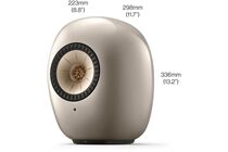 KEF LS LUXE -Paar aktive Wireless Regallautsprecher