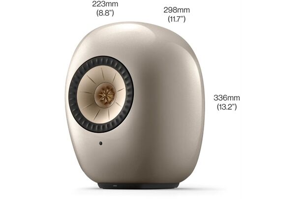 KEF LS LUXE -Paar aktive Wireless Regallautsprecher