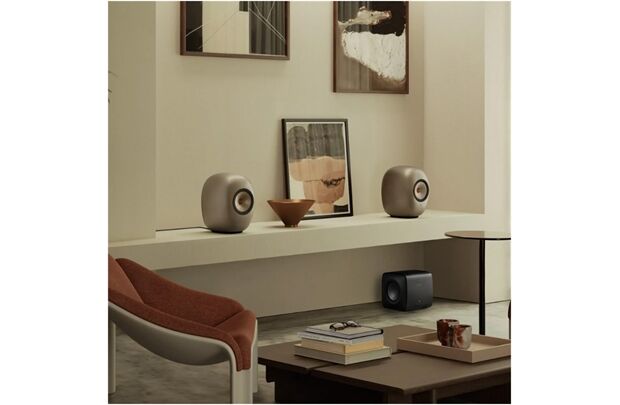 KEF LS LUXE -Paar aktive Wireless Regallautsprecher