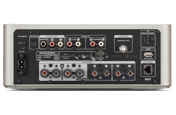 Marantz MCR 60n DAB, Stereo HiFi-CD-Receiver