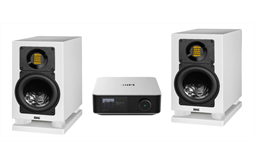 Elac BS 100 -Setpreis + 3m Kabel + WiiM Amp Ultra (weiß matt)