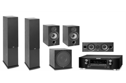 Elac Debut 5.1 Set Groß + Marantz NR1510 (schwarz)