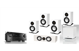 Elac Carina 5.1 Set Klein + Denon X2800H (weiss)