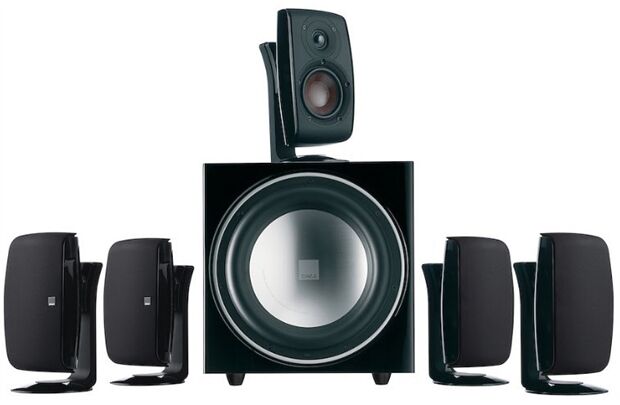 DALI Fazon Sat 5.1 Set mit Subwoofer E-9F