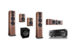 Wharfedale EVO4, 5.1 Heimkinoset+ DENON X2800H