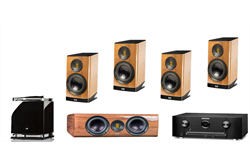 Elac Vela 2.0 -5.1 Set Klein + Marantz Cinema 60