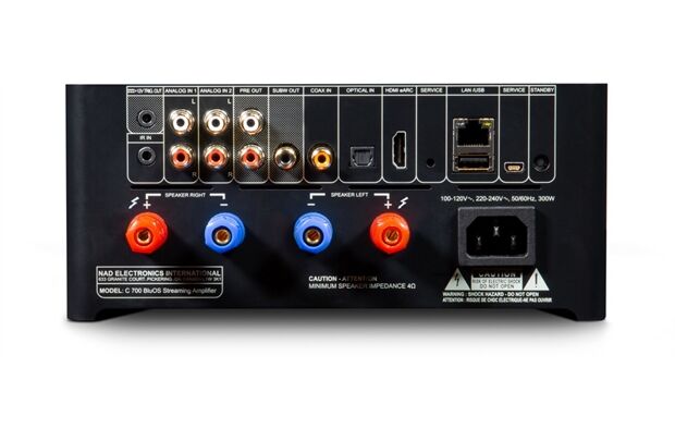 NAD C700, 5 Jahre Garantie*, Stereoverstärker, BluOS™