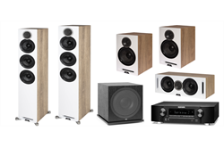 Elac Debut Reference 5.1 Set Groß + Marantz N1510