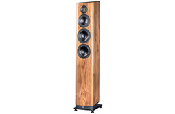 Elac Vela FS 407 Standlautsprecher, Paarpreis, Heimkino (nussbaum hochglanz)