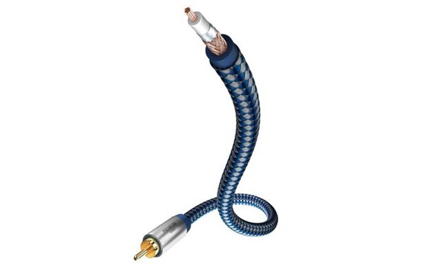 Inakustik Premium II AUDIO Mono Subwoofer Kabel 3M