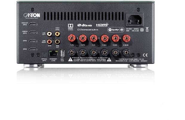 Canton Smart Amp 5.1 Verstärker / 2. Gen -B-WARE