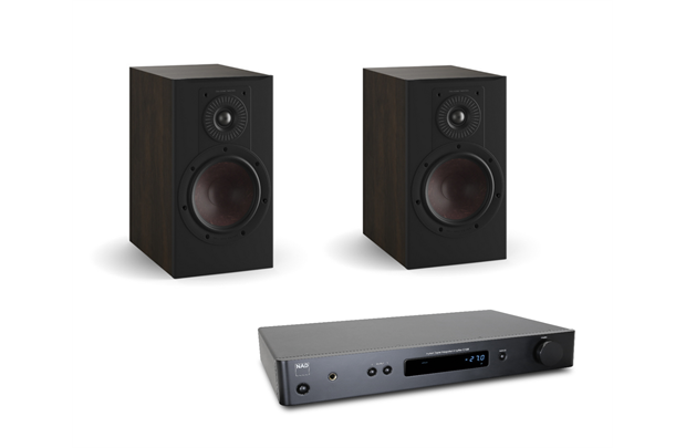 DALI OPTICON 1 MK2 + NAD C338, Set Regallautsprecher